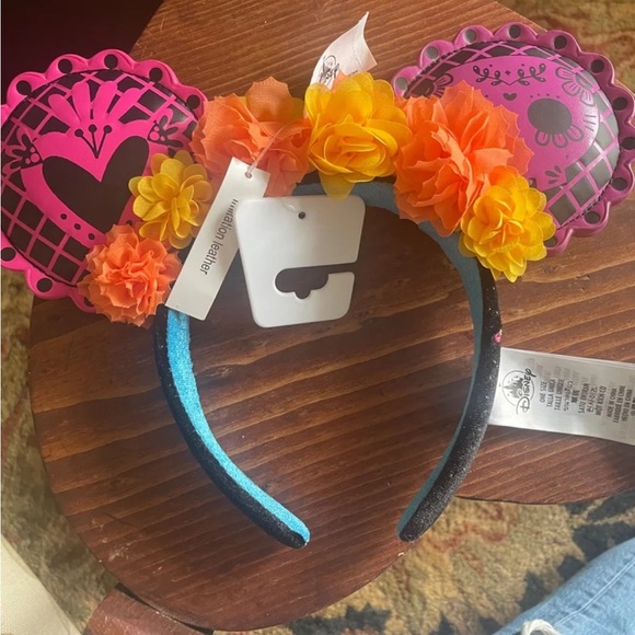 Disney Parks Mickey Ears Coco Día de Muerto Headband - Picture 2 of 5